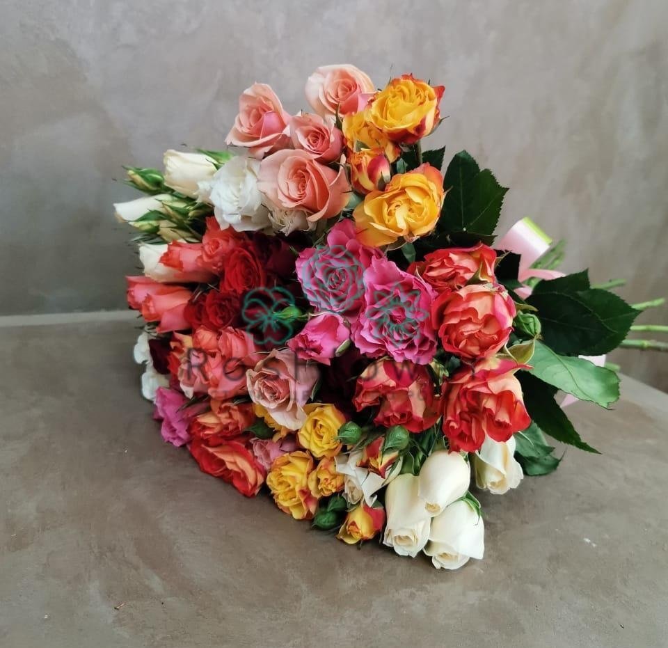 Букет цветов из: Розы в Селезнево