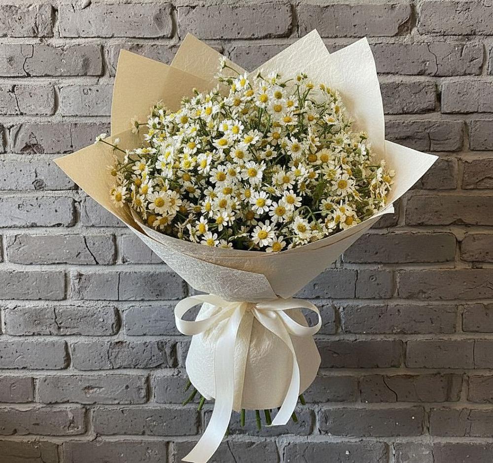 Букет цветов из: Ромашки в Селезнево