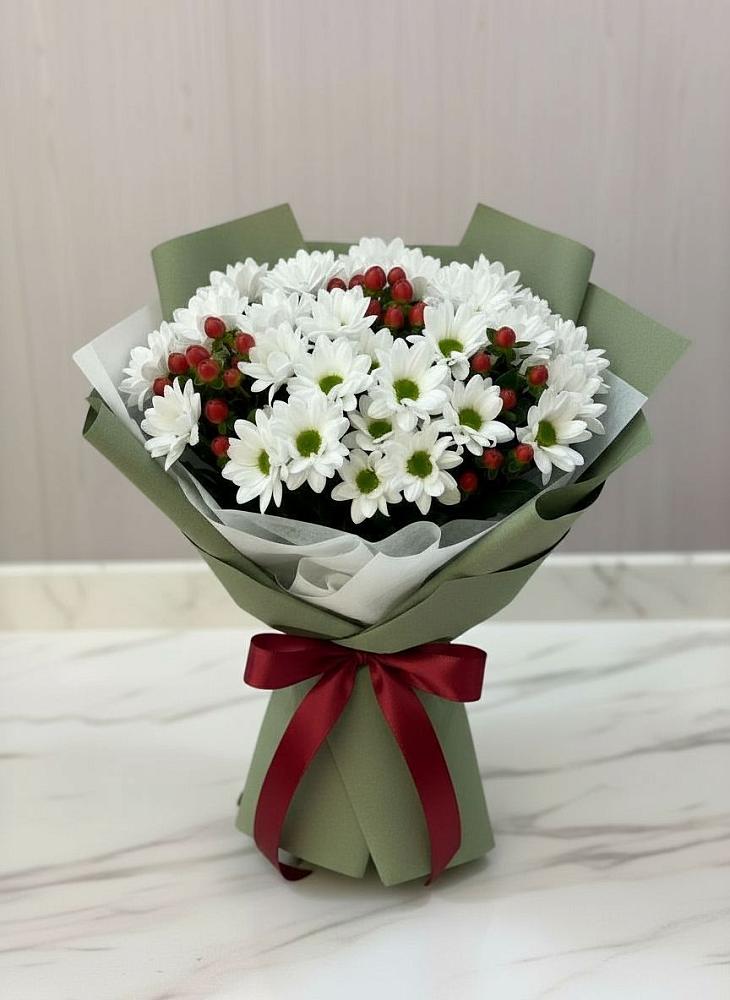 Букет цветов из: Хризантемы в Селезнево