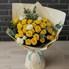 Букет цветов из:  Розы #REPLACE_PRED# Селезнево