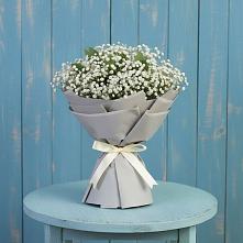 Букет цветов из:  Гипсофила в Селезнево
