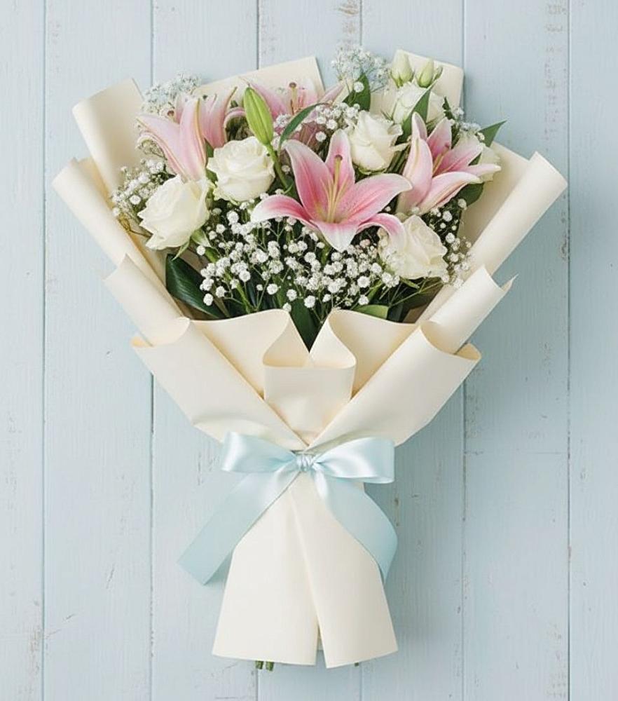 Букет цветов из: Лилии в Селезнево