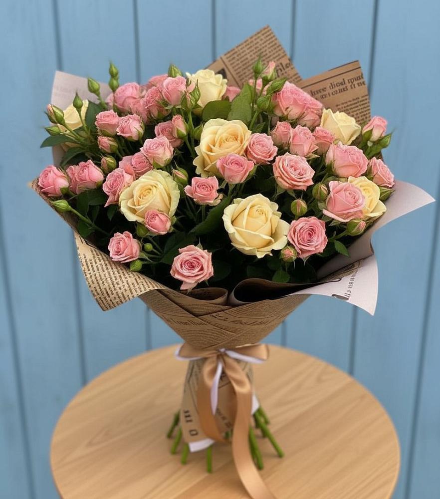 Букет цветов из: Розы в Селезнево