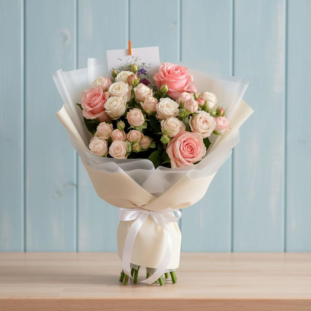 Букет цветов из: Розы в Селезнево