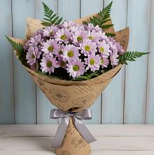 Букет цветов из:  Хризантемы #REPLACE_PRED# Селезнево