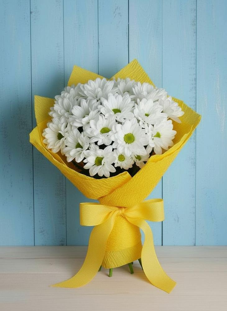 Букет цветов из: Хризантемы в Селезнево