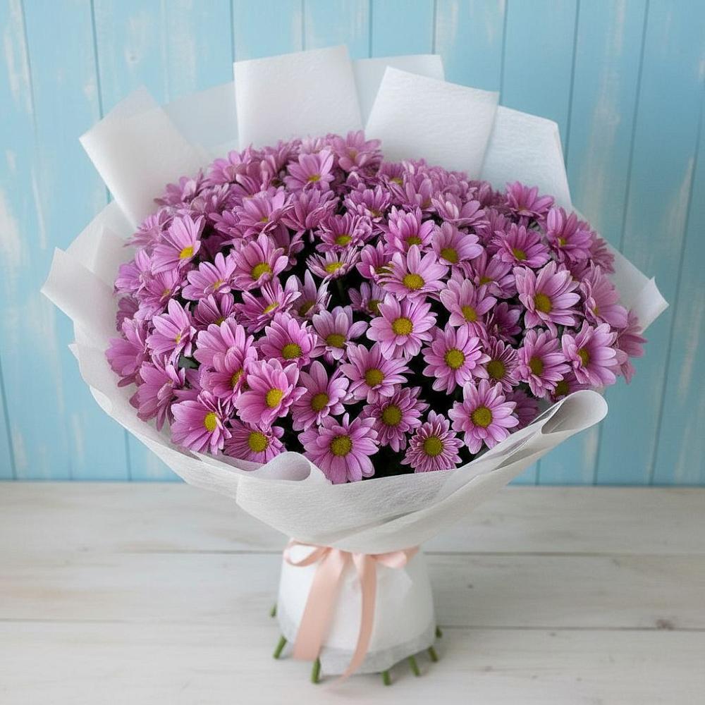 Букет цветов из: Хризантемы в Селезнево