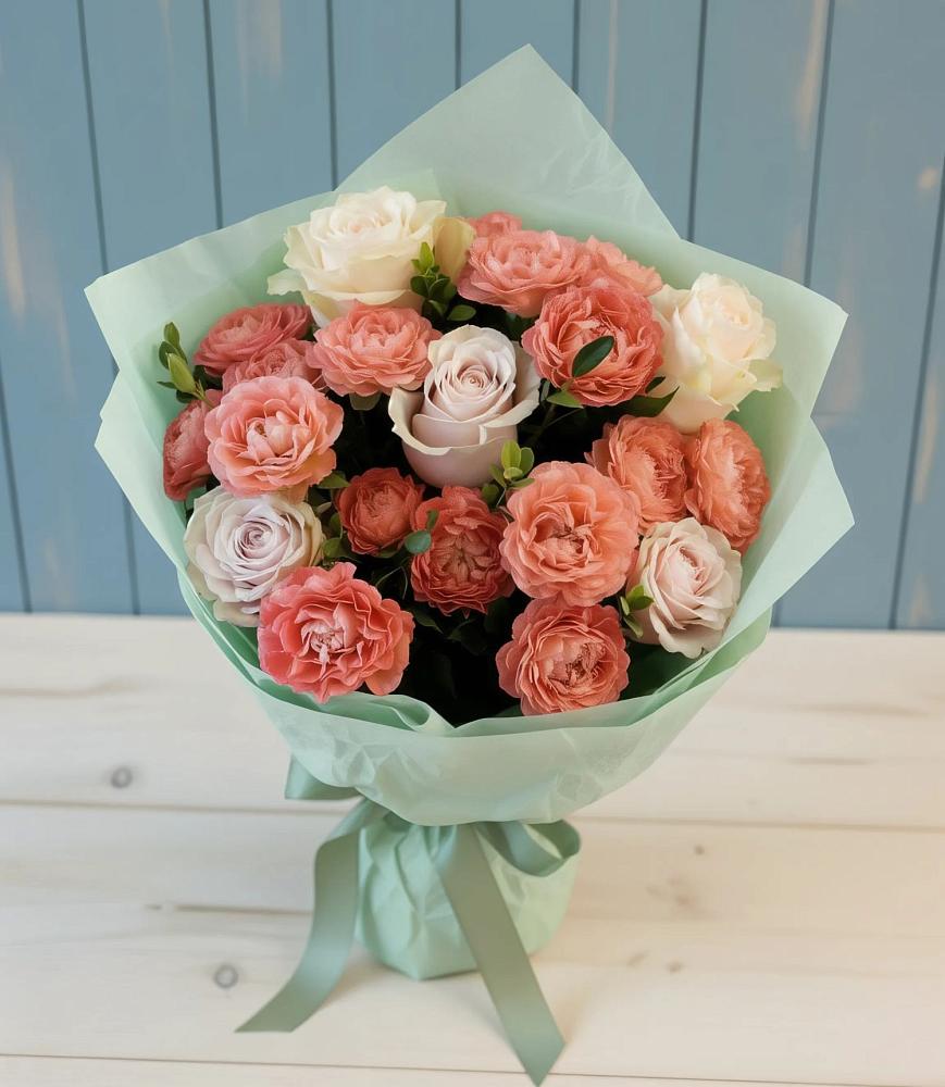 Букет цветов из: Розы в Селезнево