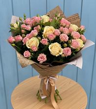Букет цветов из:  Розы в Селезнево