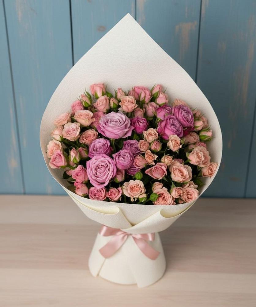 Букет цветов из: Розы в Селезнево