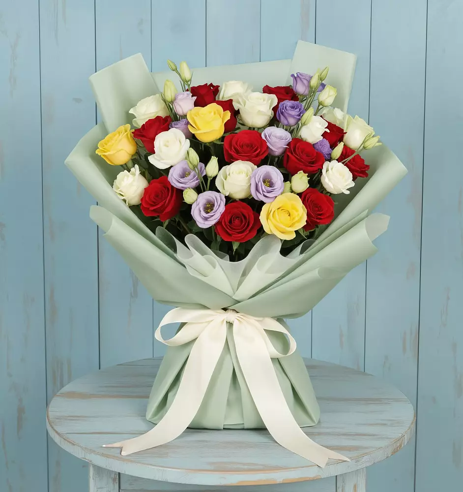 Букет цветов из: Розы в Селезнево