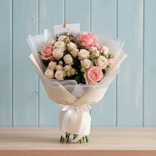 Букет цветов из:  Розы в Селезнево