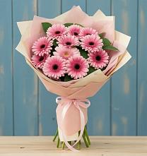 Букет цветов из:  Герберы в Селезнево