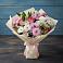 Букет цветов из: Хризантемы, Альстромерии и Розы в Селезнево